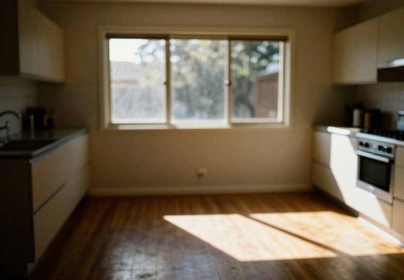 Clean, ant-free kitchen counter after professional treatment